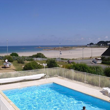 Maison 6 Pers Belle Vue Mer Piscine, Plage A 40 M Trévou-Tréguignec Kültér fotó